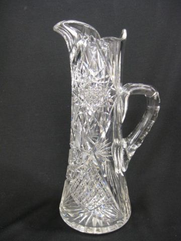 Cut Glass Pitcher brilliant