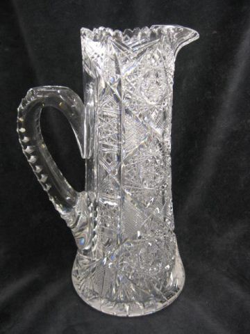 Cut Glass Pitcher brilliant