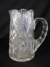 Cut Glass Pitcher brilliant pe