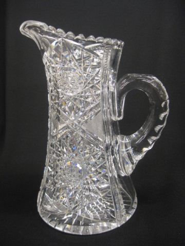 Cut Glass Pitcher brilliant