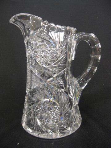 Cut Glass Pitcher brilliant