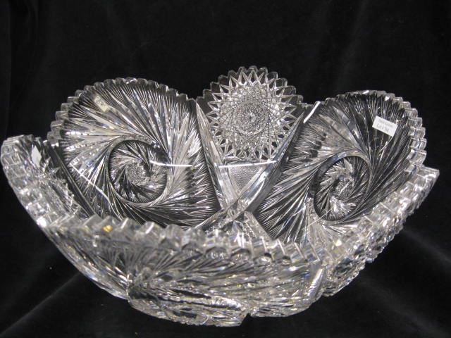 Cut Glass Punchbowl brilliant