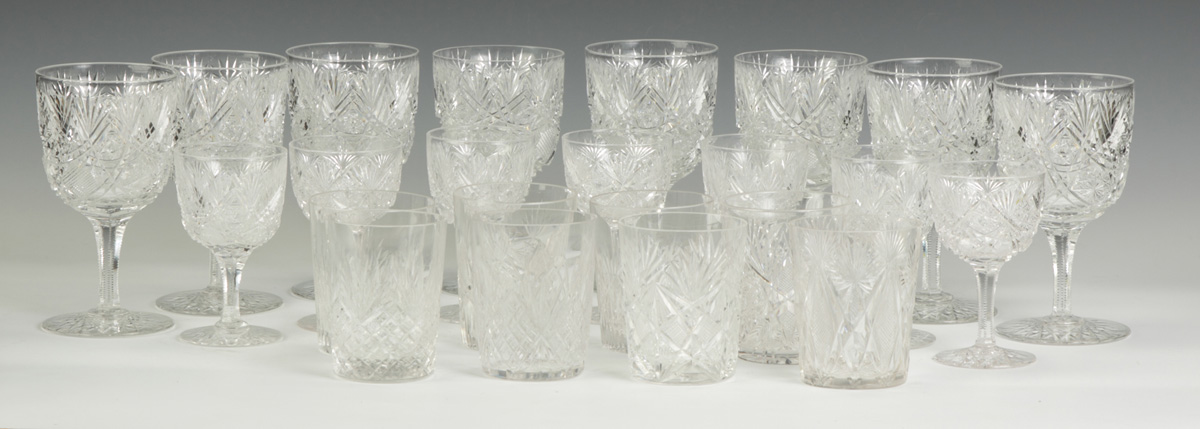 Cut Glass Stemware & Tumblers