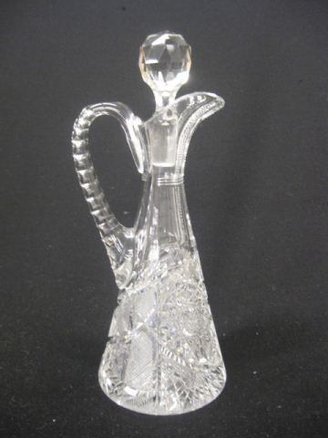 Cut Glass Tall Creut brilliant