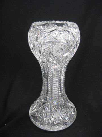 Cut Glass Vase brilliant period