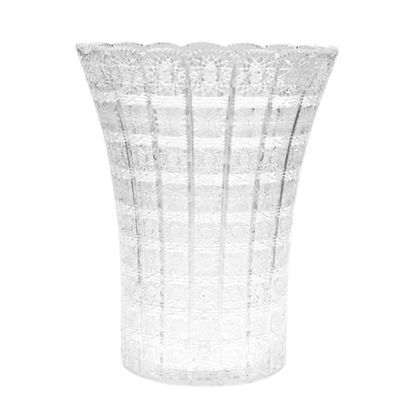 Cut Glass Vase 	 