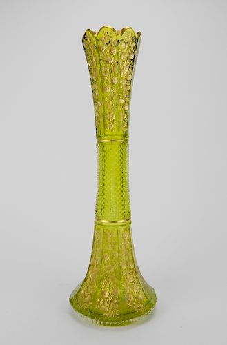 CUT GLASS VASECut glass vase,