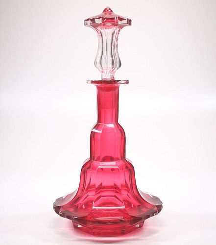CUT OVERLAY COLOGNE BOTTLEA