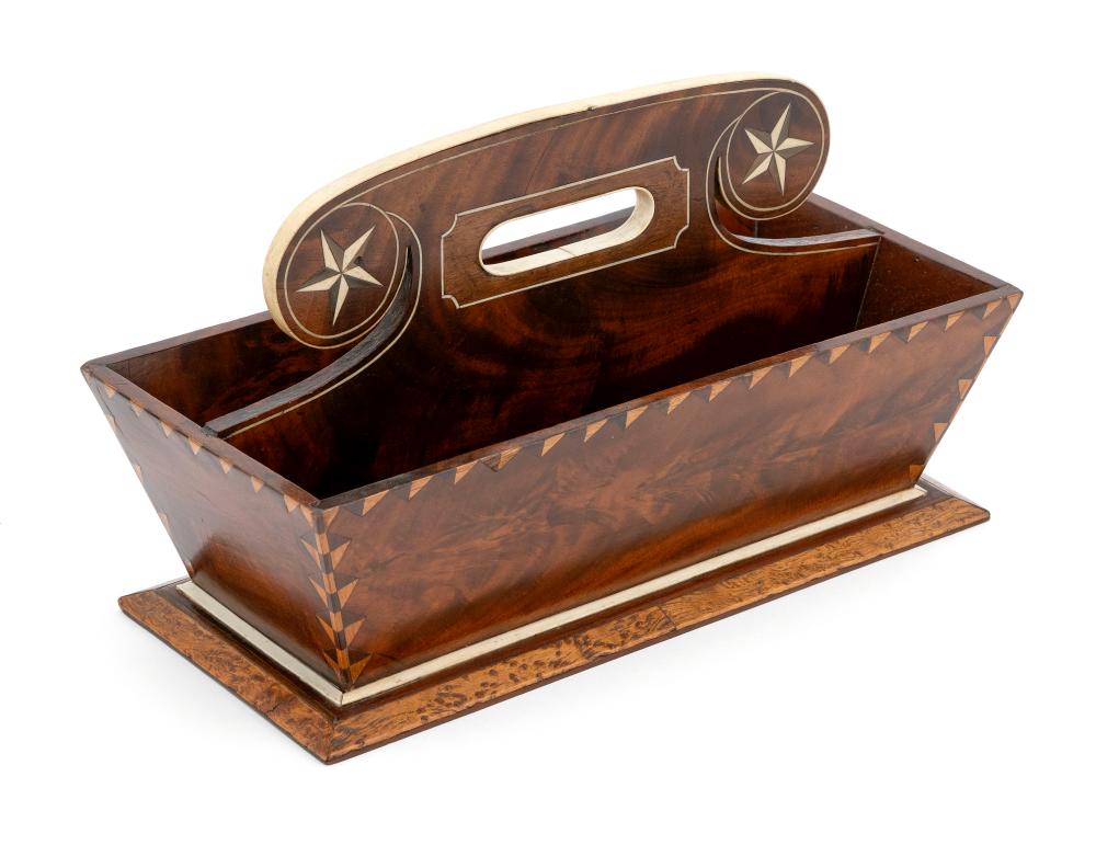 CUTLERY BOX WITH WHALEBONE