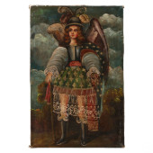 CUZCO SCHOOL ANTIQUE RELIGIOUS