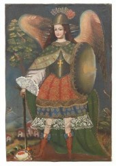 CUZCO SCHOOL STYLE ARCHANGEL M