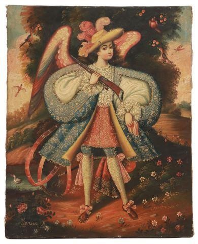 CUZCO SCHOOL STYLE ARCHANGEL