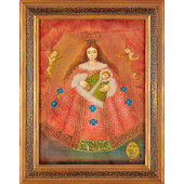 CUZCO SCHOOL (STYLE), OIL ON C