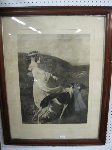 C.W. Furse Engraving ''Diana of the