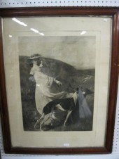 C.W. Furse Engraving ''Diana o