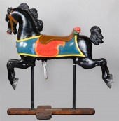 C.W. PARKER BLACK PAINTED CARO