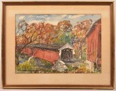 C.X. CARLSON 1965 WATERCOLOR O