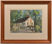 C.X. CARLSON 1982 WATERCOLOR O