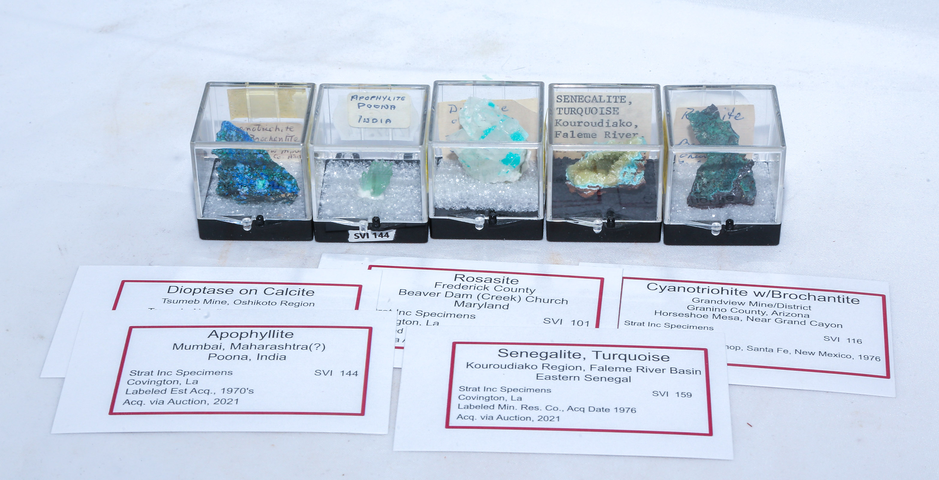 CYANOTRICHITE SENEGALITE & OTHER