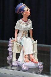 CYBIS FIGURE OF NEFERTITI.  Am