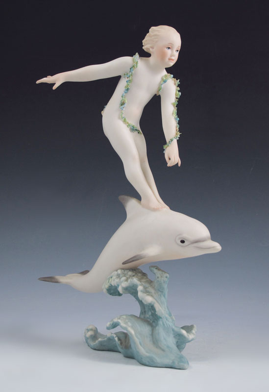 CYBIS PORCELAIN ''ARION THE DOLPHIN