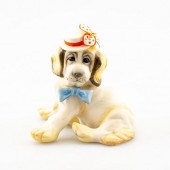 CYBIS PORCELAIN CIRCUS DOG FIG