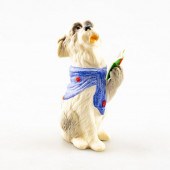 CYBIS PORCELAIN DOG FIGURINE,