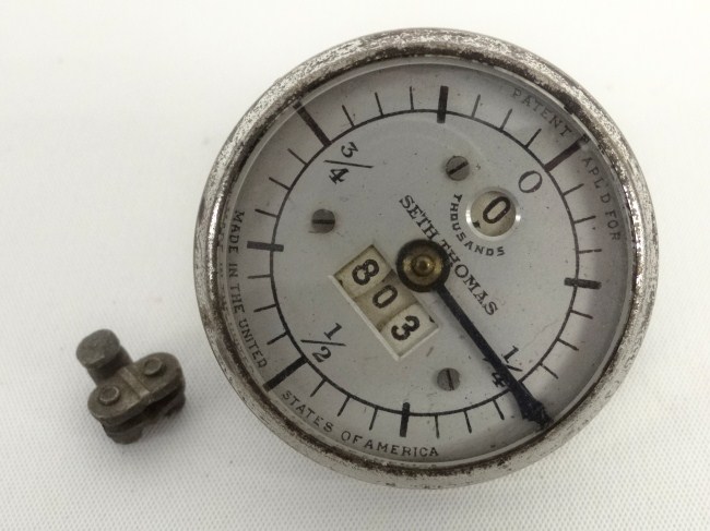 Cyclometer: Seth Thomas made in