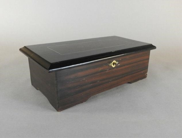 CYLINDER MUSIC BOX, CONTINENTAL,