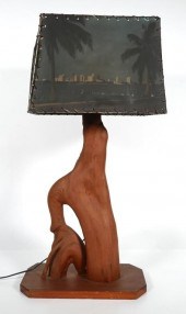 CYPRESS KNEE LAMP, FLORIDA SCE