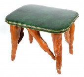 CYPRESS KNEE STOOL, 1940SLow s