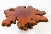 CYPRESS? WOOD COFFEE TABLE: Li
