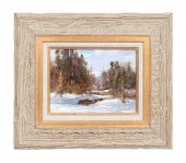 CYRUS AFSARY, WINTER LANDSCAPE
