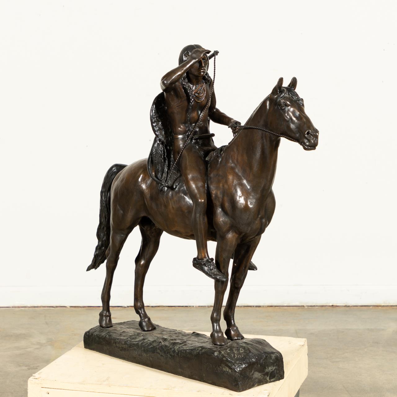 CYRUS DALLIN, "THE SCOUT" NATIVE