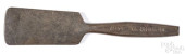 CYRUS HERSH, WROUGHT IRON BUTT