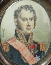 CZAR ALEXANDER I PAINTING ON I