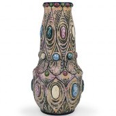 CZECH AMPHORA PORCELAIN VASEDE