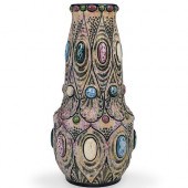 CZECH AMPHORA PORCELAIN VASEDE