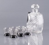 CZECH ART DECO SEVEN-PIECE DEC