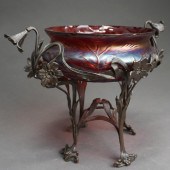 CZECH ART NOUVEAU STYLE IRIDES