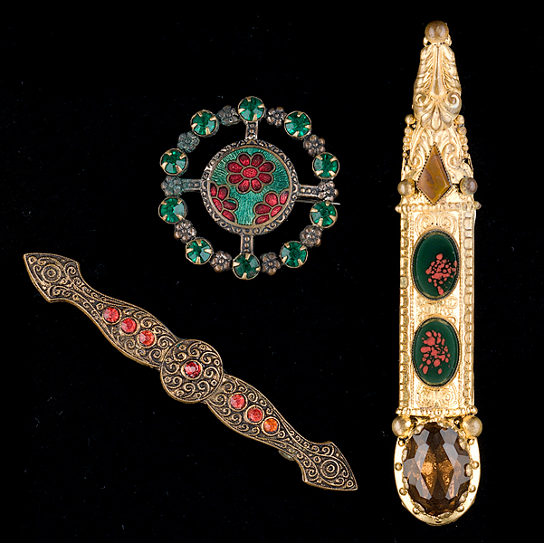 Czech Brooch Grouping A grouping