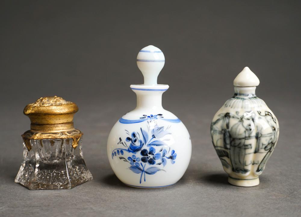 CZECH DECORATED GLASS PERFUME