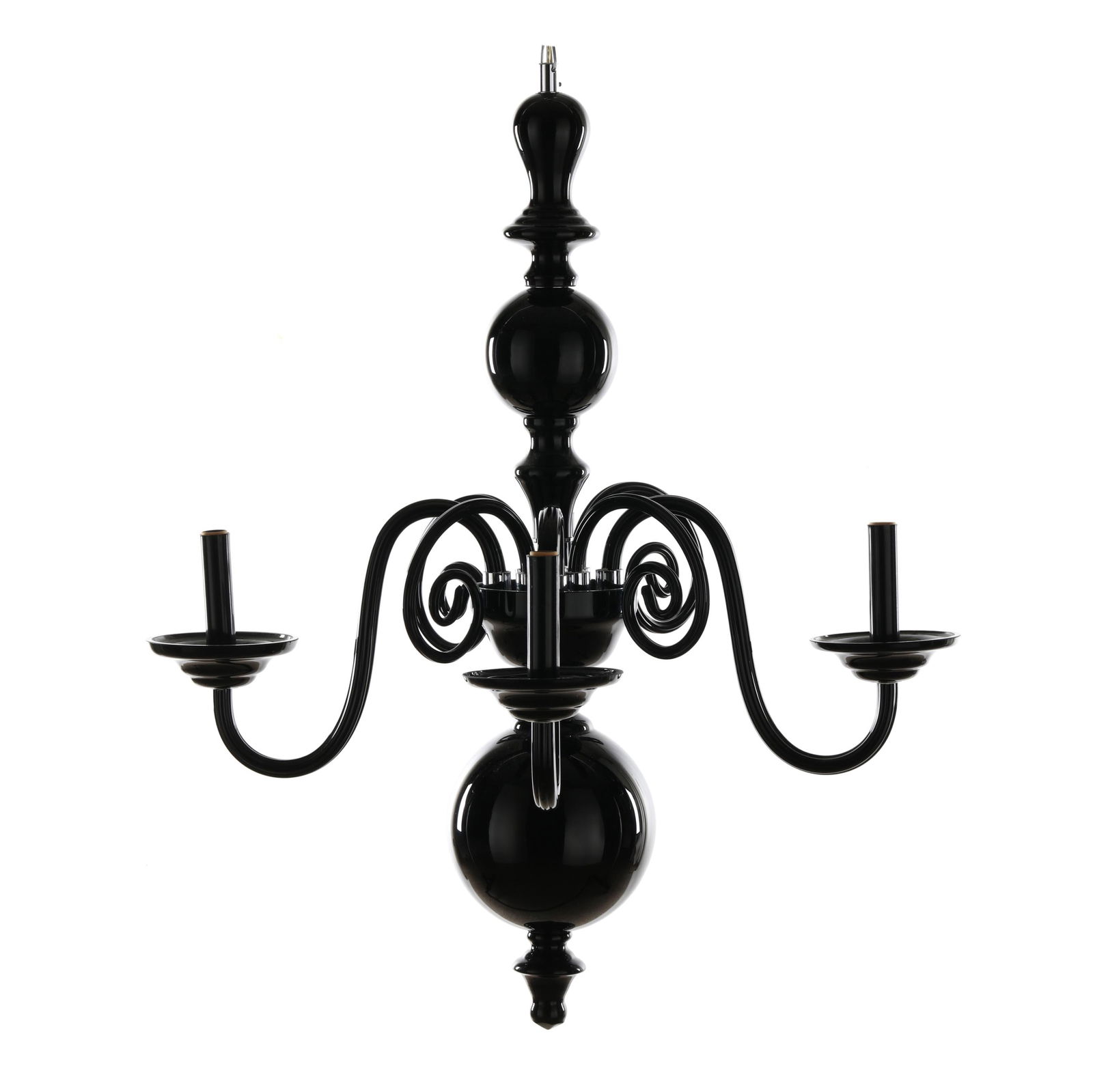 CZECH, MODERNIST BLACK BLOWN