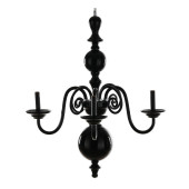 CZECH, MODERNIST BLACK BLOWN G