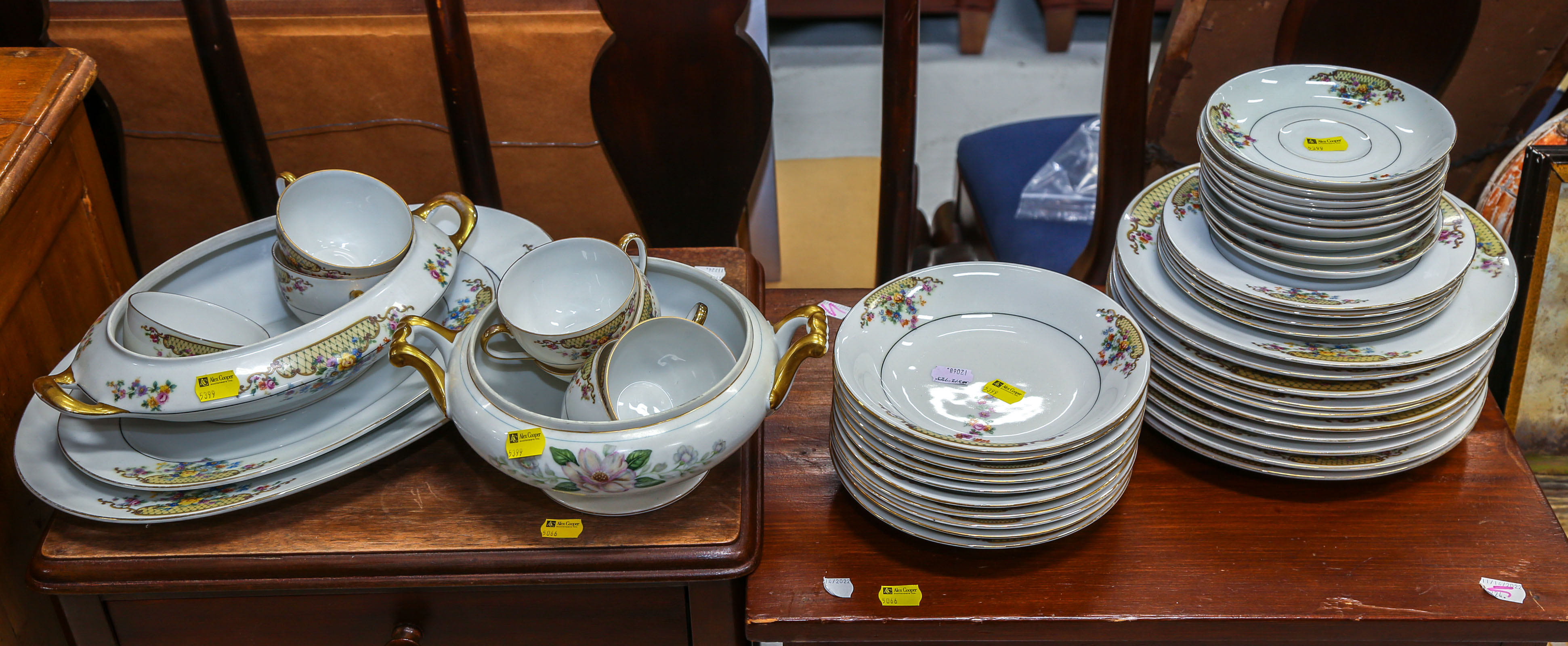 CZECH PARTIAL DINNER SERVICE 3rd