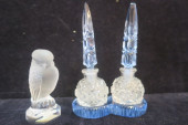 CZECH PERFUME SET AND LALIQUE