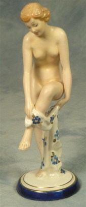 Czecheslovakian porcelain figu