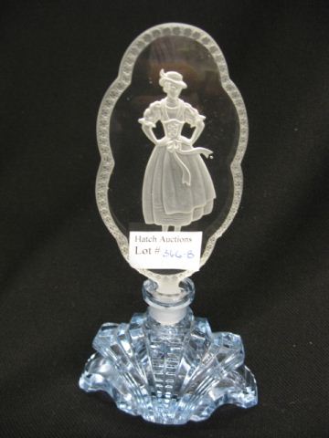 Czechoslovakian Art Glass Perfume