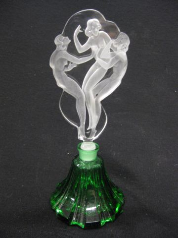 Czechoslovakian Art Glass Perfume