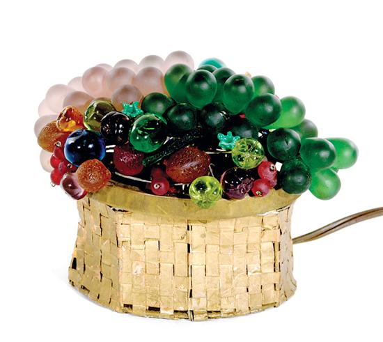 Czechoslovakian colored glass